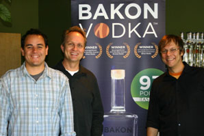 Stefan Schachtell, Sven Liden, and Chris Marshall, founders of Black Rock Spirits.