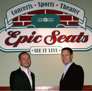 Scott Barrows and James Kimmel, co-founders of Epic Seats.