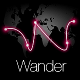 Wander's "W" logo of a path around the world exemplifies the company vision.