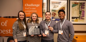 PwC Case Competition winners