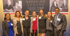 UW Foster students at the CBDC's 20th Anniversary