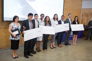 Recipients of the 2016 EY YEOC Scholarship