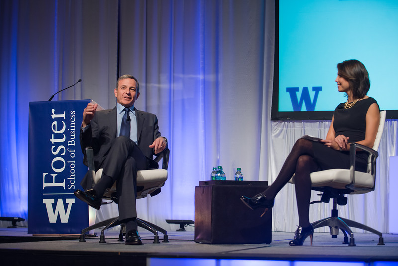 A keynote conversation with Disney CEO Robert Iger in 2014.