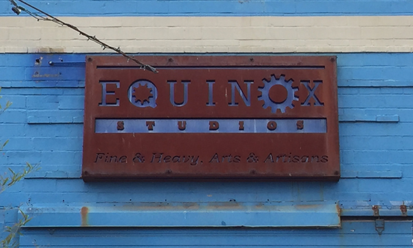 Equinox Studios sign