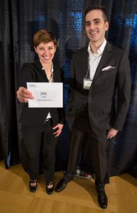 Quinton PSHS holding Jarl award Hollomon Health Innovation Challenge