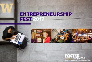 2017 Entrepreneurship Fest front page of flyer