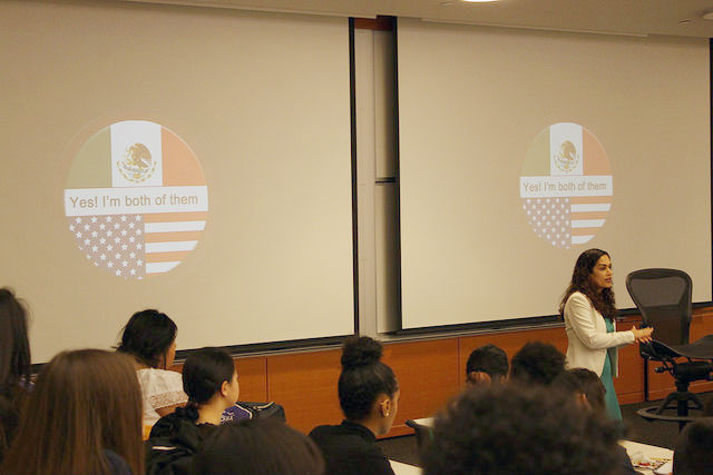  Guest Speaker Aracely Godinez leads a session titled “Keeping Your Culture in Corporate America”