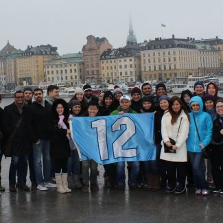 TMMBA students in Stockholm, Sweden.