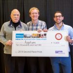 The $10,000 Herbert B. Jones Foundation second place prize went to Appiture from Washington State University at the 2019 Hollomon Health Innovation Challenge