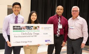 ElectroSolar Oxygen won the Clean Energy Prize at the 2019 Alaska Airlines Environmental Innovation Challenge