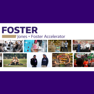 Eight early-stage startups hope to take their venture to the next level in Jones + Foster Accelerator at the UW Foster School’s Buerk Center for Entrepreneurship.