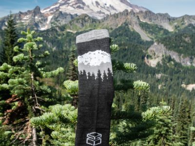 University of Washington alum Rami Nasr (Communication ’16) launched his apparel startup From the Ground Up socks to improve the comfort of hikers while also promoting environmental stewardship