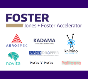 The 2019 Jones + Foster Accelerator cohort graduated after six months of milestones and mentorship in the UW Foster School of Business program.