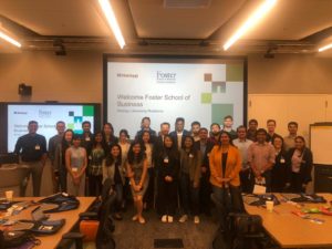 Foster MBAs at the NetApp HQ