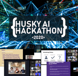 The first-ever Husky AI Hackathon organized by students in the UW Foster School of Business' Technology Club took place in early May.