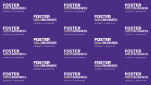 Zoom - Foster UW logo multiple