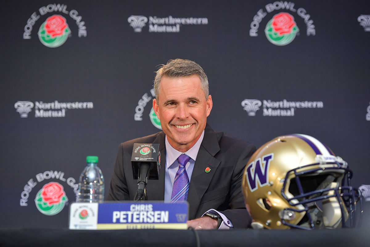 Former NCAA head football coach Chris Petersen named Fritzky Chair in  Leadership at UW's Foster School of Business - Foster Blog