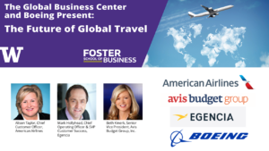 The Future of Global Travel: a panel discussion presented by the Global Business Center and Boeing