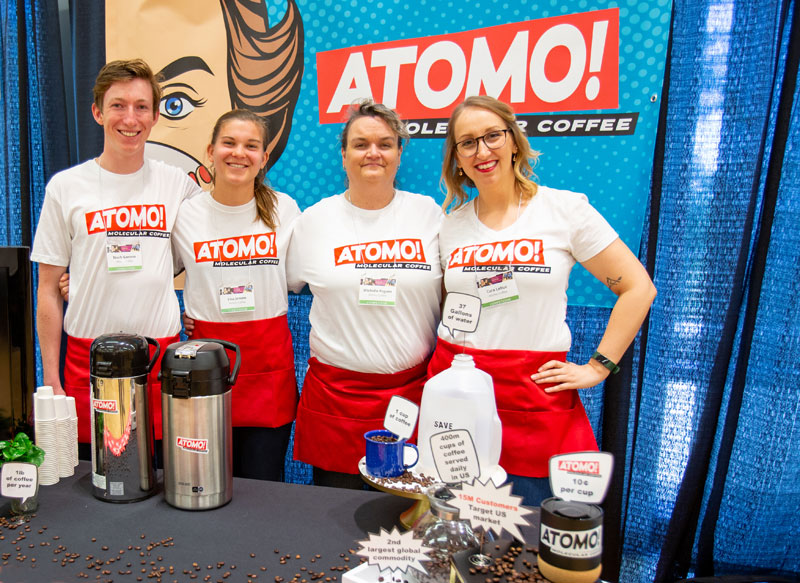 Molecular coffee company Atomo, participates in the Dempsey Startup Competition,
