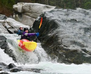 Image of Mega kayaking in river