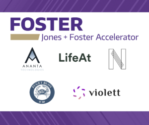 A total of $115,000 was awarded to the 2021-22 cohort of the Jones + Foster Accelerator at the University of Washington.