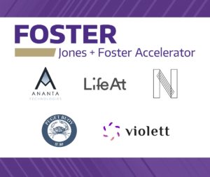 A total of $115,000 was awarded to the 2021-22 cohort of the Jones + Foster Accelerator at the University of Washington.