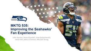PowerPoint Title Slide from Seahawks Project Team