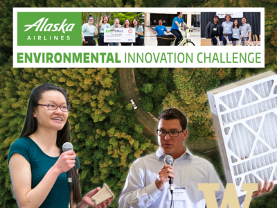 Judges selected 21 student teams to compete in the Final Round of the 2023 Alaska Airlines Environmental Innovation Challenge hosted by the UW Foster School’s Buerk Center for Entrepreneurship.