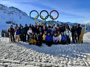 Huddle Members at the December 2022 Whistler Trip