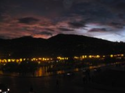 Sunset in Cusco