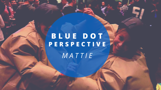blue dot perspective - mattie