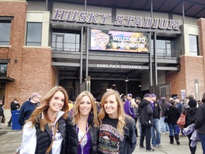 Michaela is a two-time Husky and loves cheering on the Dawgs with her friends.