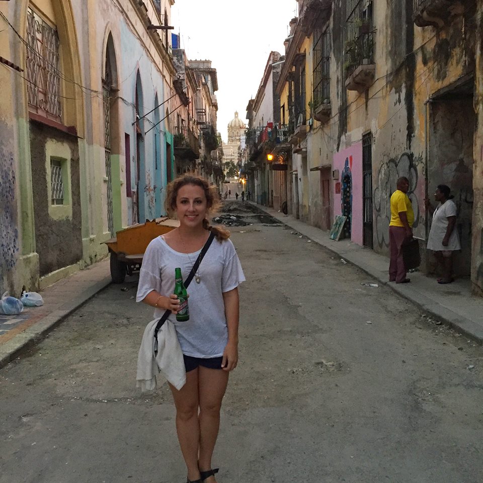 Chelsey on the Cuba Study Tour