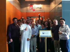 Photo of company visit to e-Home Automation